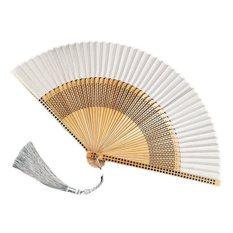 Chic and Style | Handmade bamboo silk fan
