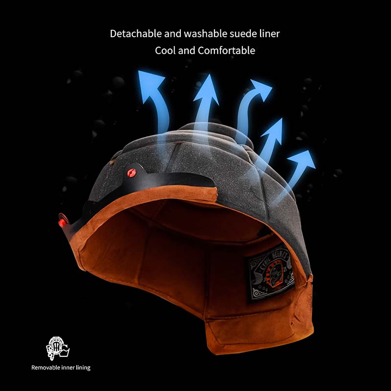 Casque de Moto Intégral en Fibre de Carbone | F389TS - ChicUndStil