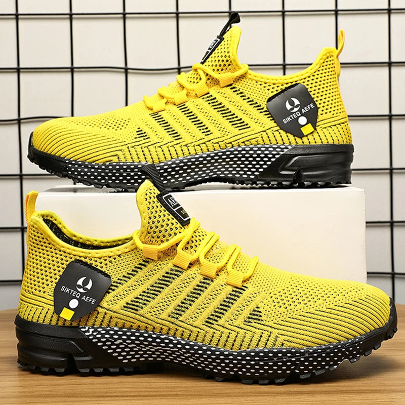 Chic and Style | Airy and trendy sweat-wicking trainer for men
