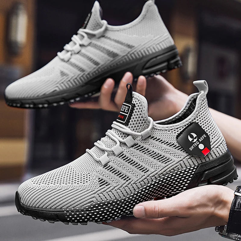 Chic and Style | Airy and trendy sweat-wicking trainer for men