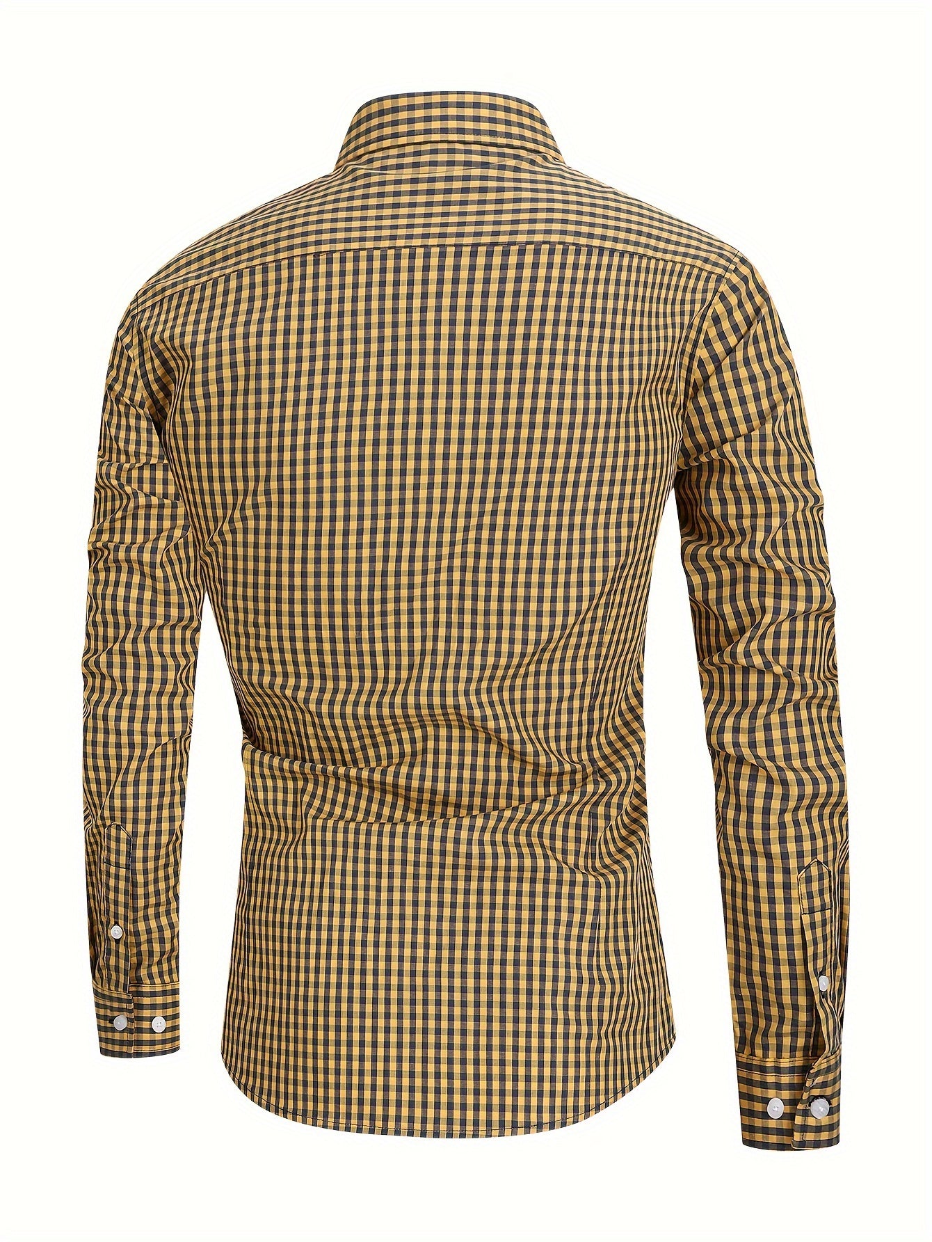 Chic und Stil | Chemise Carreaux pour Hommes – Élégante & Polyvalente