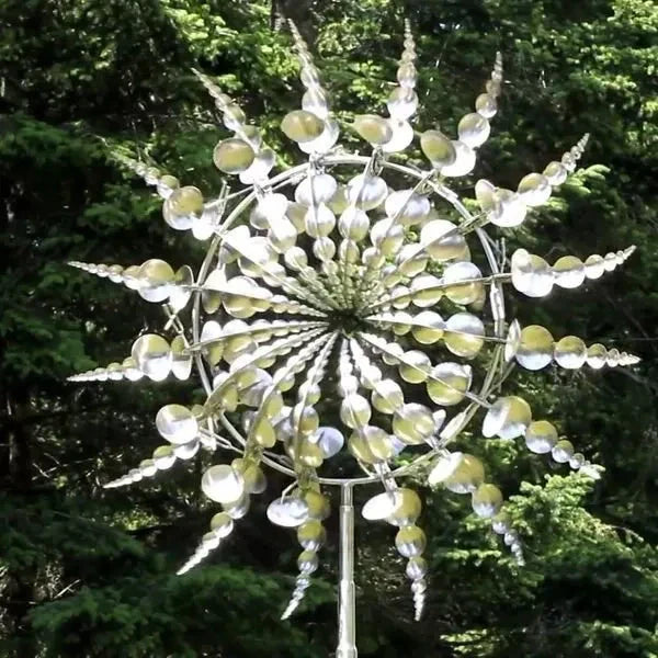 Chic and Style | Magical and Unique Kinetic Metal Wind Turbine