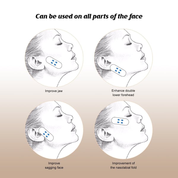 Chic und Stil | Face Lifting Tape For a delicate V-shaped face