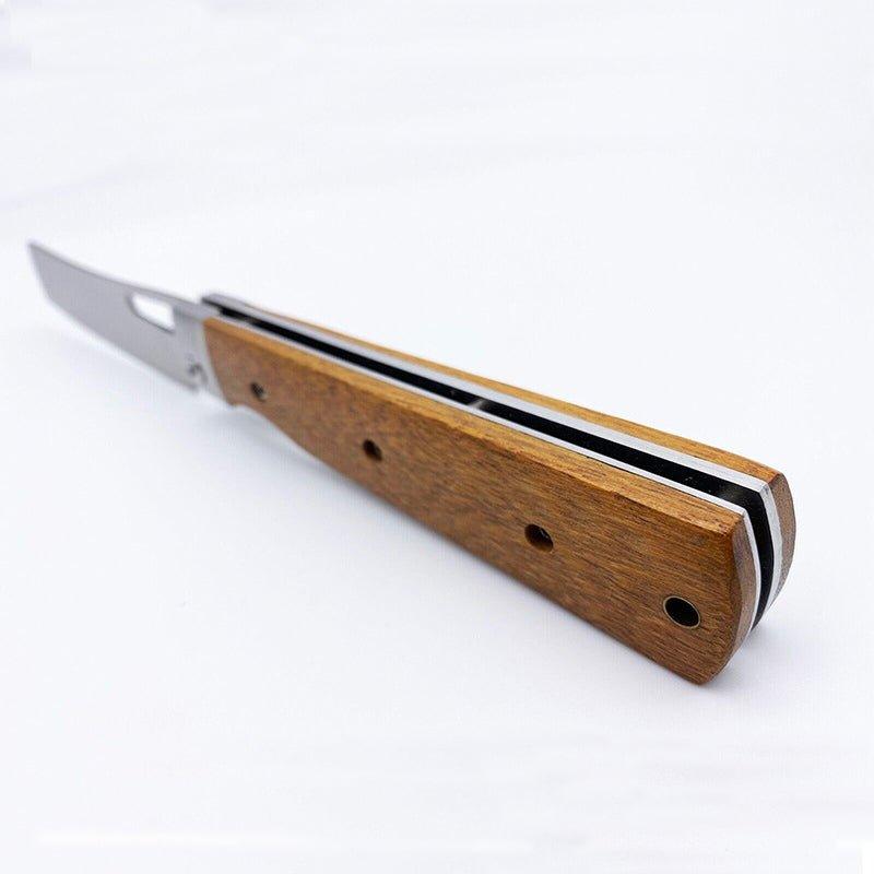Couteau de Chef Pliable pour Cuisine, Camping, BBQ - ChicUndStil