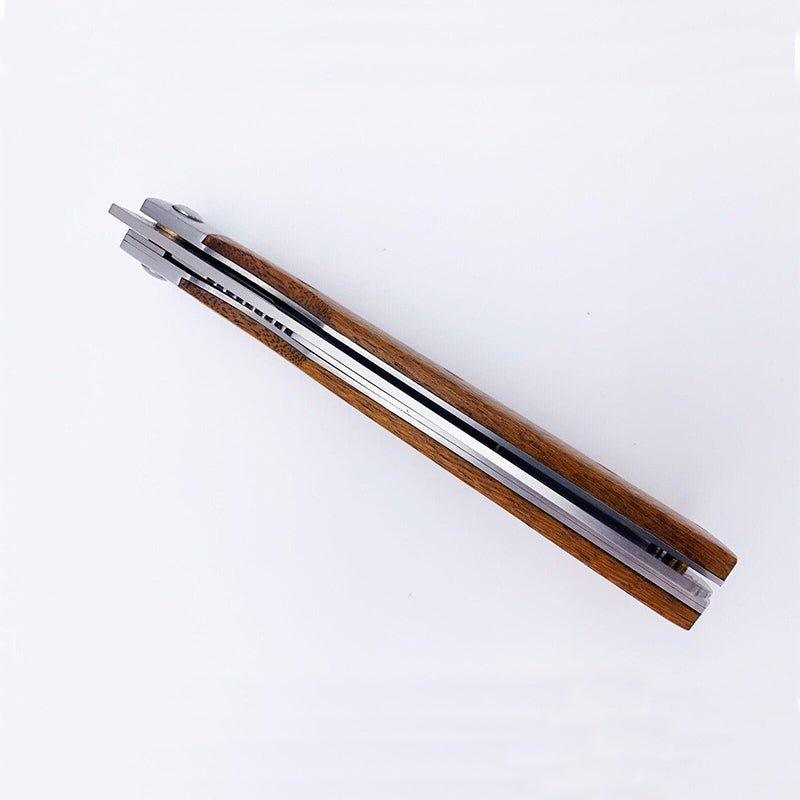 Couteau de Chef Pliable pour Cuisine, Camping, BBQ - ChicUndStil