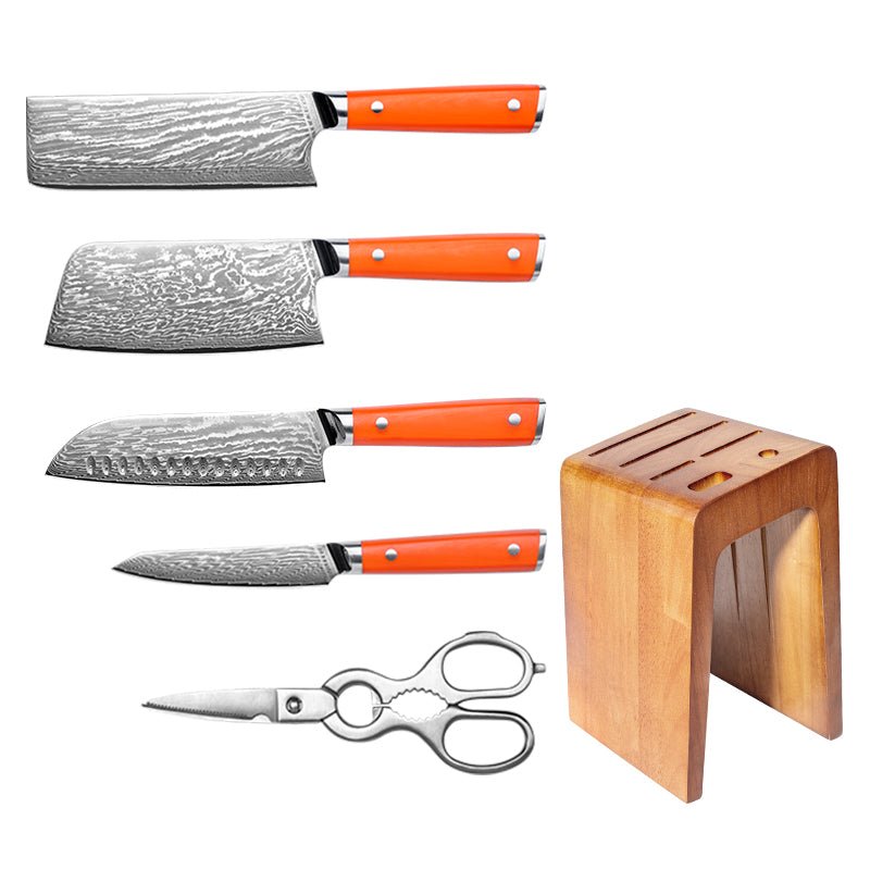 Couteau de Cuisine en Damas Japonais - ChicUndStil