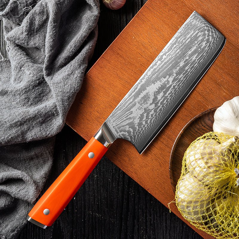 Couteau de Cuisine en Damas Japonais - ChicUndStil