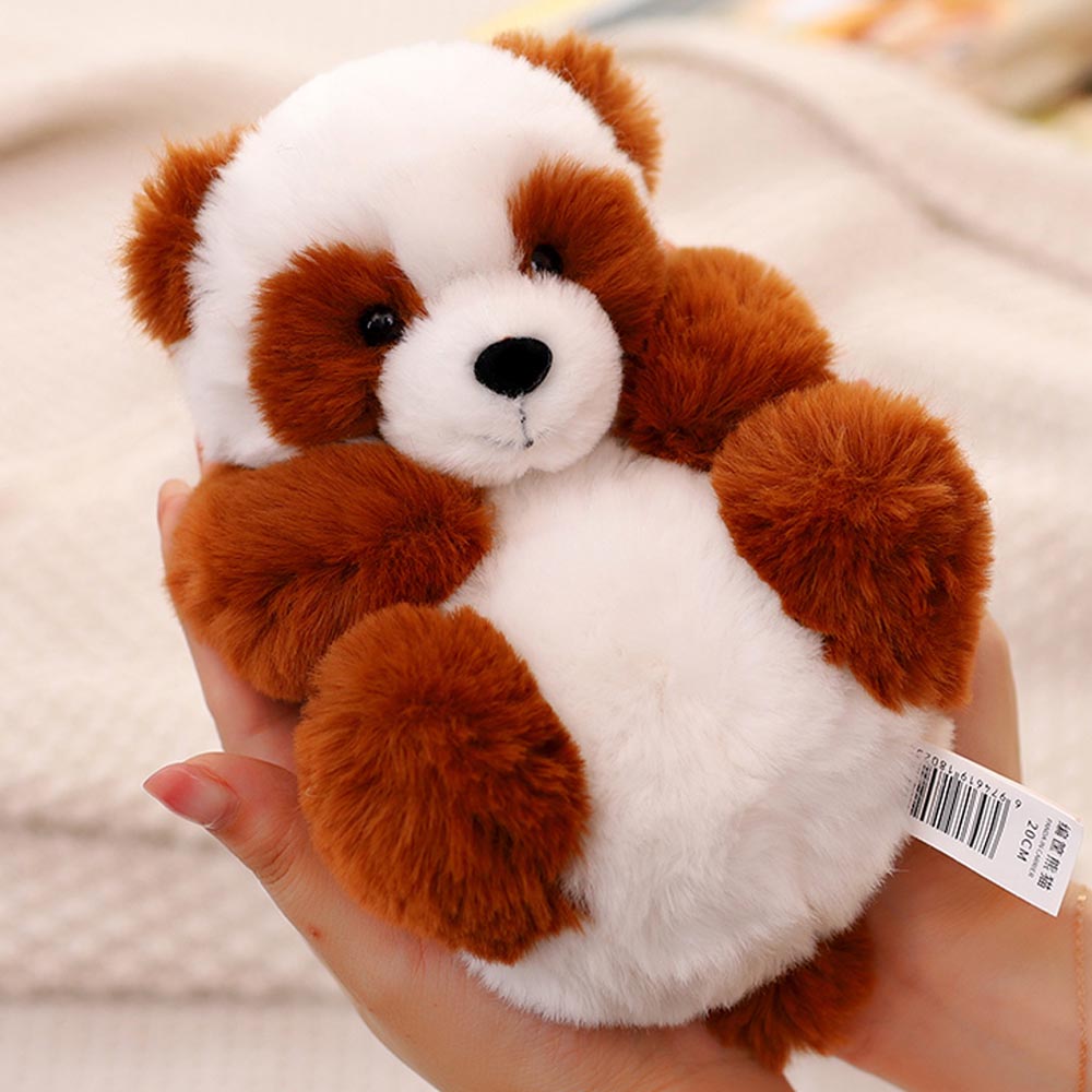 Chic und Stil | Kawaii Bébé Panda Dans Panier Jouet En Peluche
