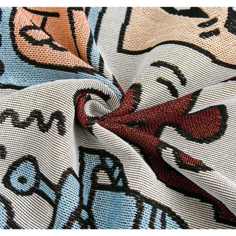 Chic and Stil | Keith Haring Blanket Puzzle