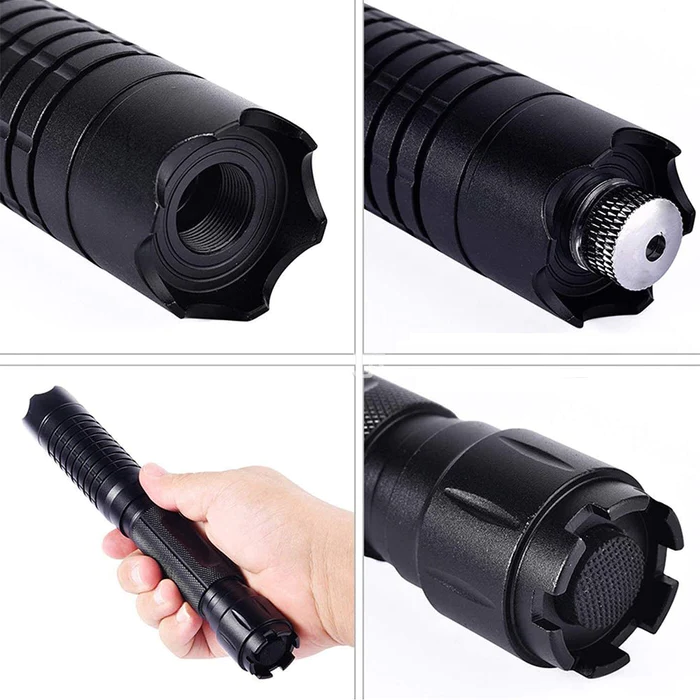 Chic und Stil | Flashlight tactique haute performance Burning Blue - Lampes de poche de qualité militaire