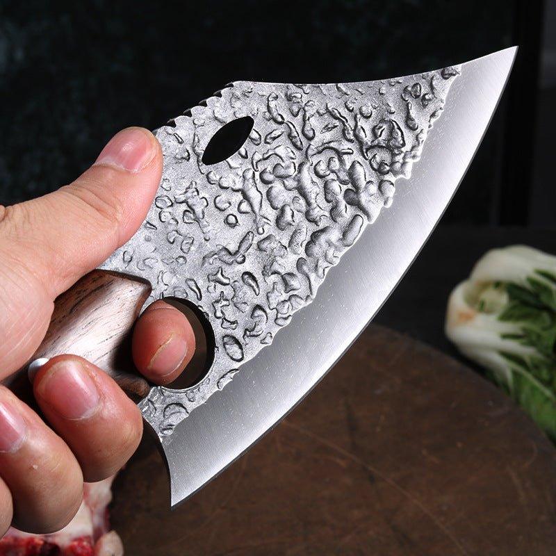 Couteau de Chef Professionnel avec Étui en Cuir - ChicUndStil