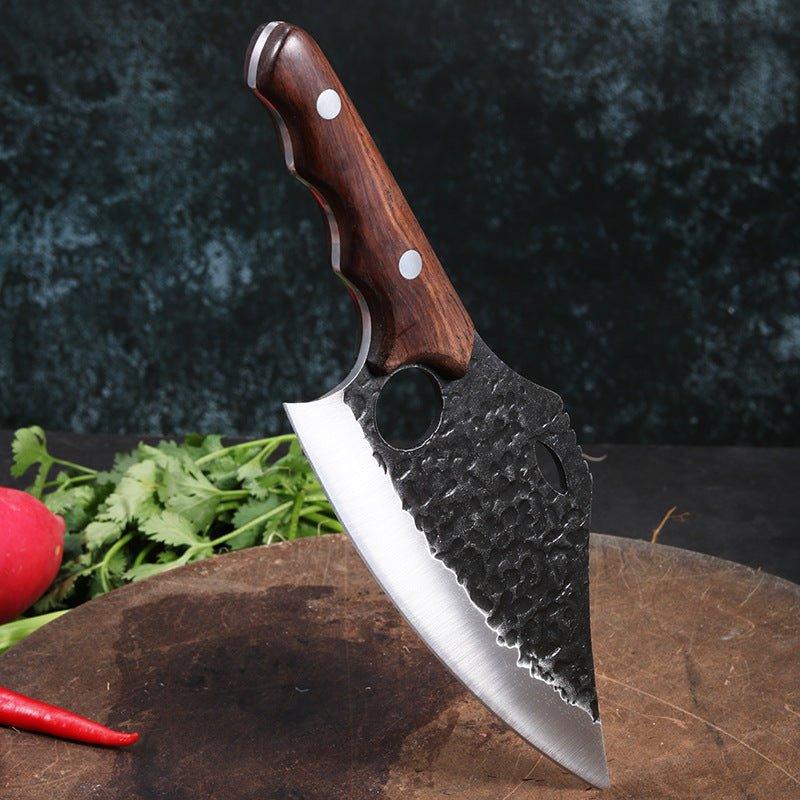 Couteau de Chef Professionnel avec Étui en Cuir - ChicUndStil