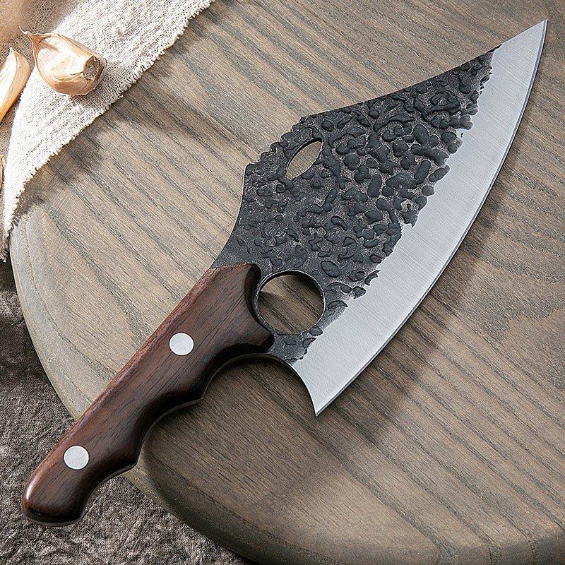 Couteau de Chef Professionnel avec Étui en Cuir - ChicUndStil