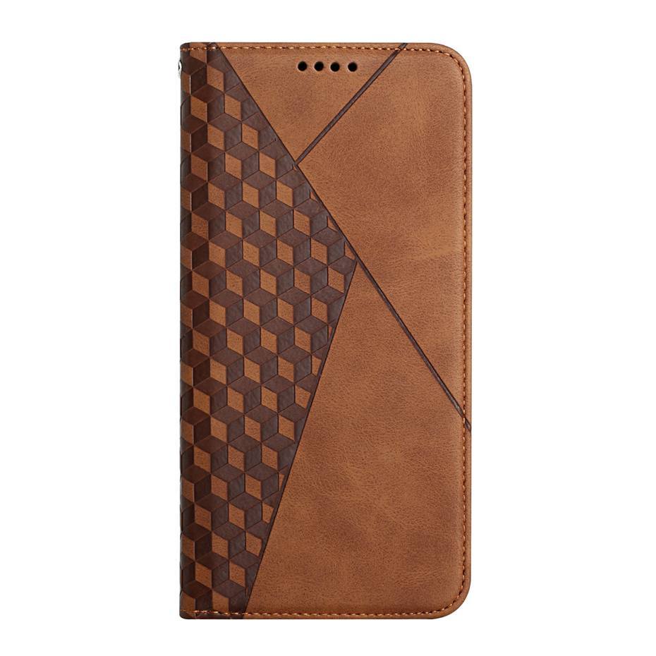 Chic und Stil | Étui portefeuille à motif diamants pour Samsung Galaxy S21/S20