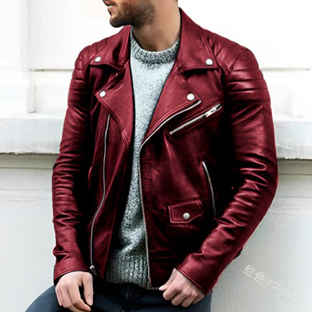 Chic und Stil | Ryder Leather Biker Jacket