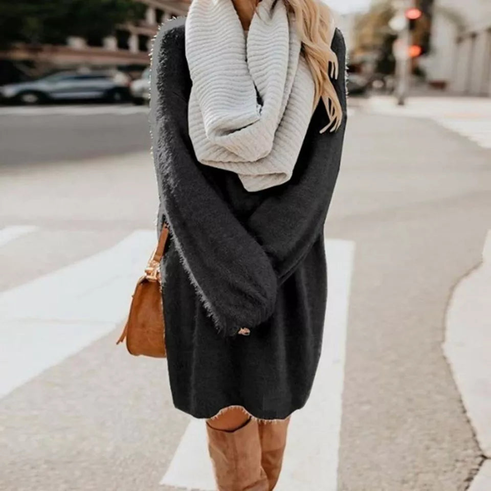 Chic und Stil | Knit Dress for Winter for Women