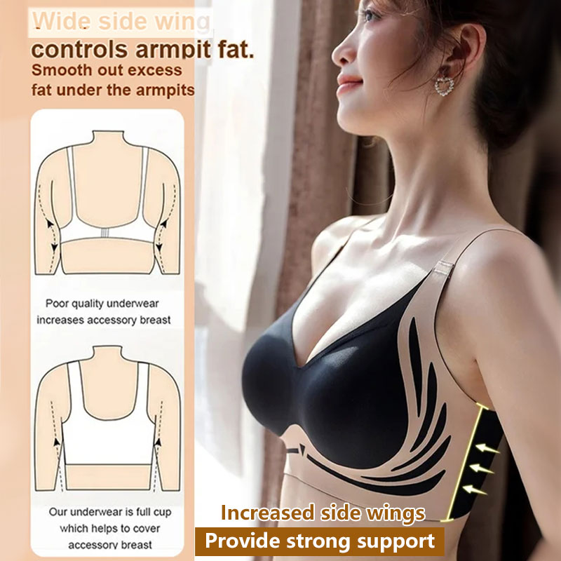 Chic und Stil | Non-wired push-up bra, prevents sagging and lifts