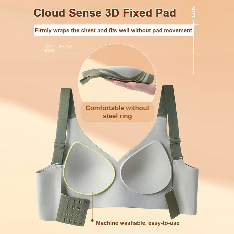 Chic und Stil | Non-wired push-up bra, prevents sagging and lifts