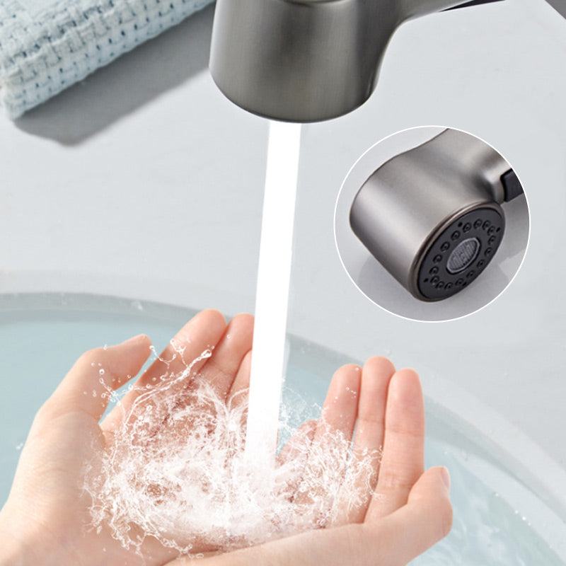 Chic and Style | 1-hole bathroom faucet with pull-out spray