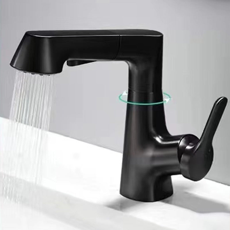 Chic and Style | 1-hole bathroom faucet with pull-out spray