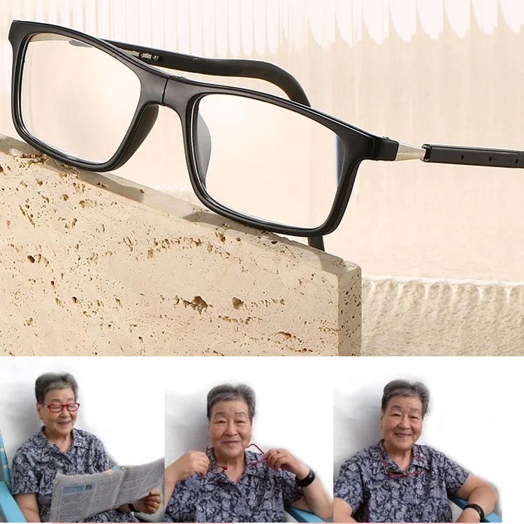 Chic and Style | Anti-lost and anti-blue light reading glasses hanging on the neck magnetic