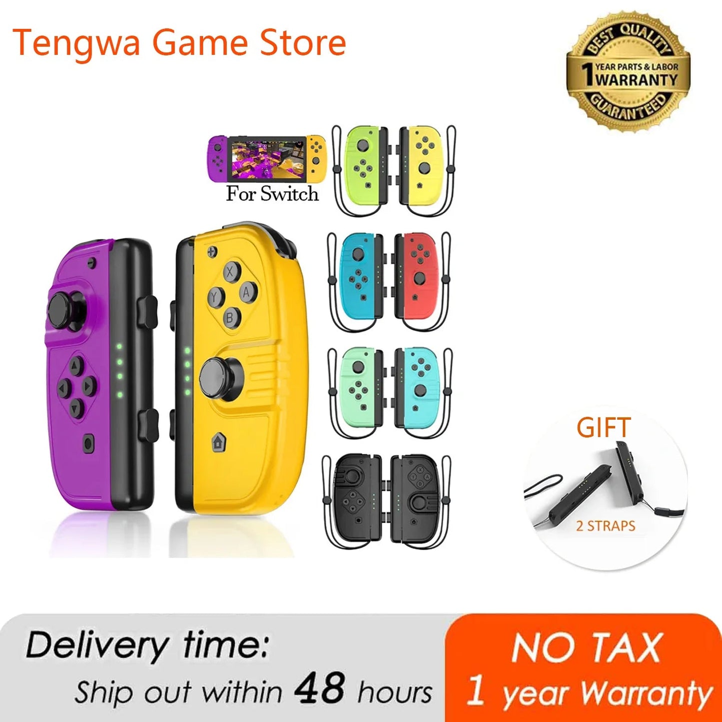 Chic and Style | OLED Wireless Joycon Controller for Nintendo Switch Joyco