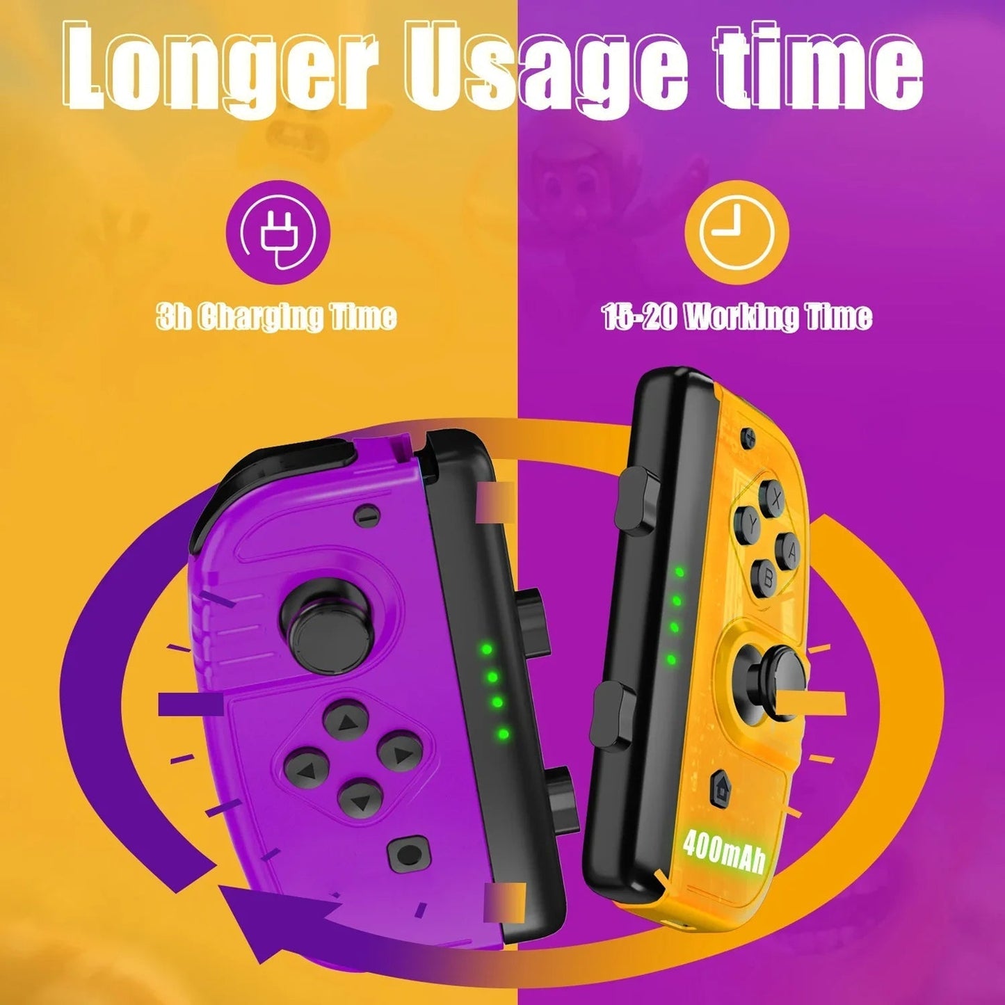 Chic and Style | OLED Wireless Joycon Controller for Nintendo Switch Joyco