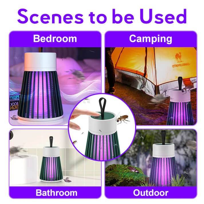 Chic and Style | USB Rechargeable Mosquito and Fly Trap Lamp