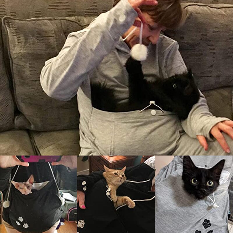 Chic und Stil | Solid Color Hoodie for Pets