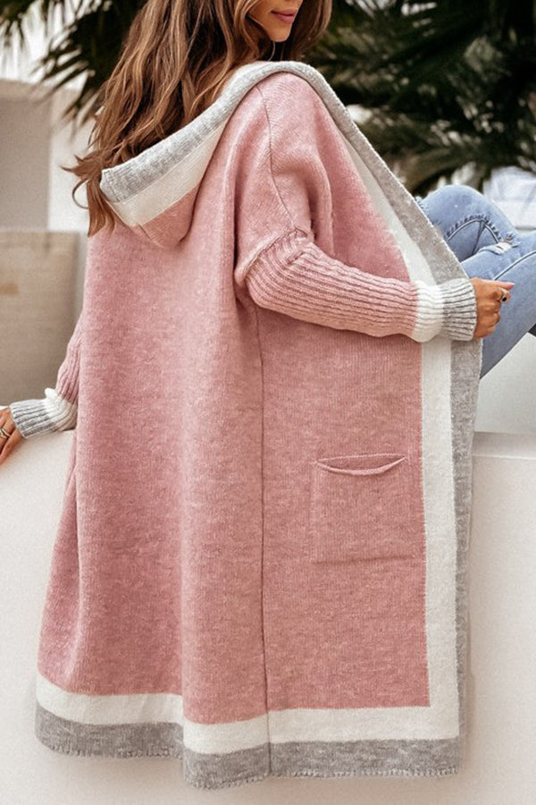 Chic und Stil | and winter leisure all-rounder hoodie long cardigan pullover jacket