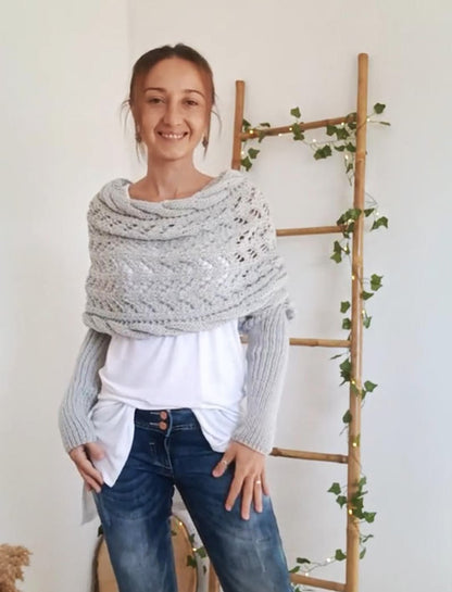Chic und Stil | Comfortable Knitted Scarf