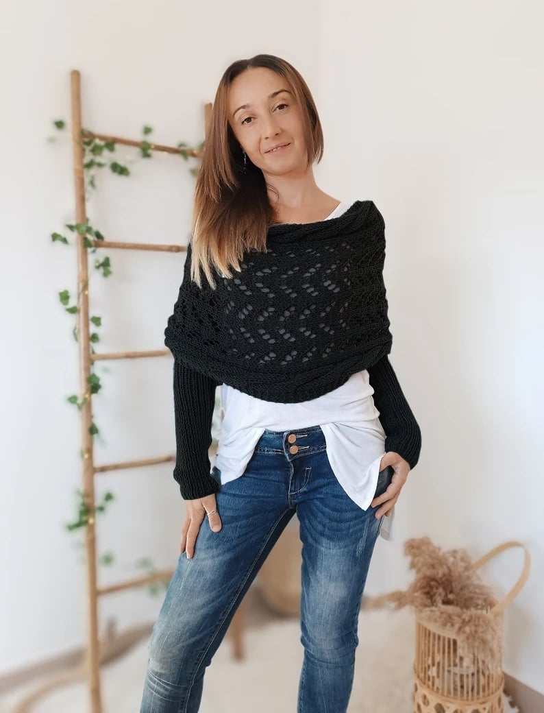 Chic und Stil | Comfortable Knitted Scarf