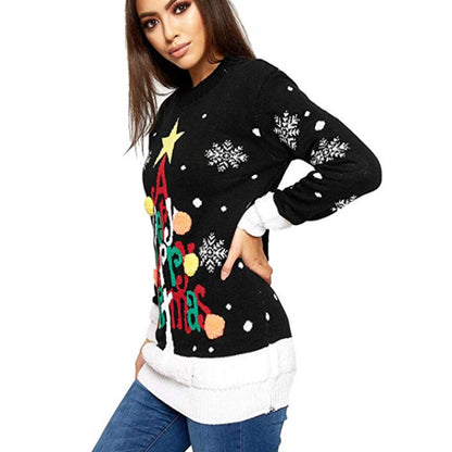 Pull de Noël pour femmes avec design festif Chic und Stil