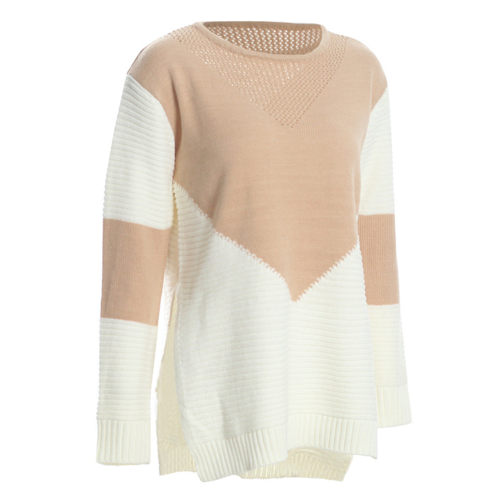 Pull en tricot à la mode pour femmes avec un design structuré et une coupe décontractée Chic und Still
