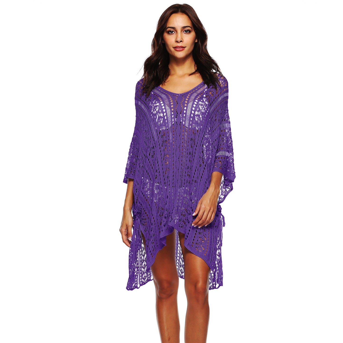 Dames Robe légère en dentelle Chic und Stil
