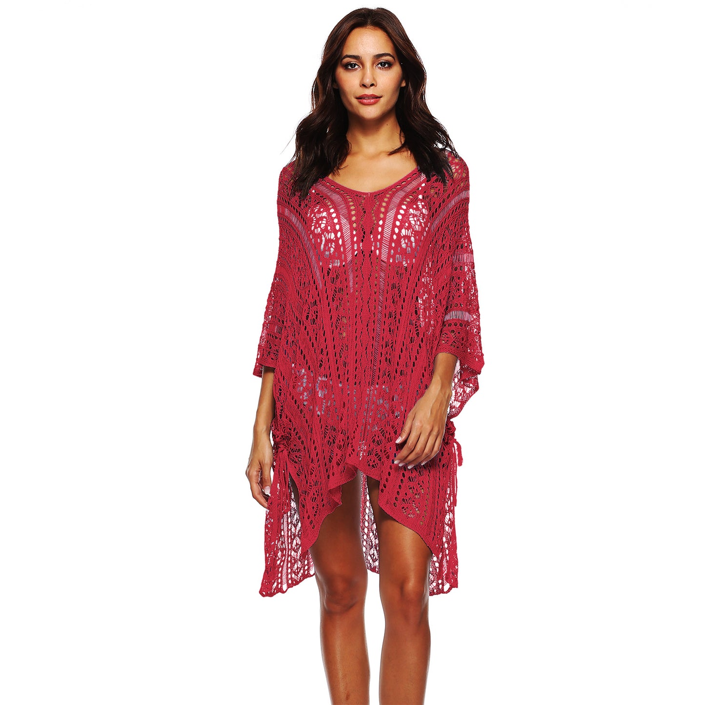 Dames Robe légère en dentelle Chic und Stil