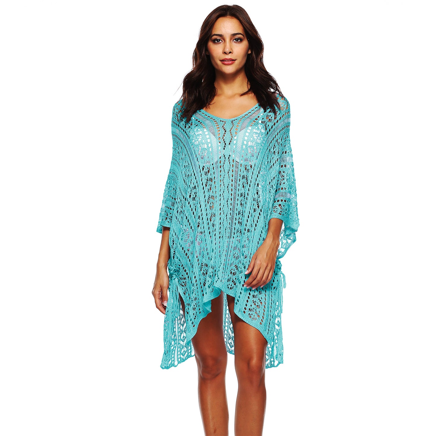 Dames Robe légère en dentelle Chic und Stil