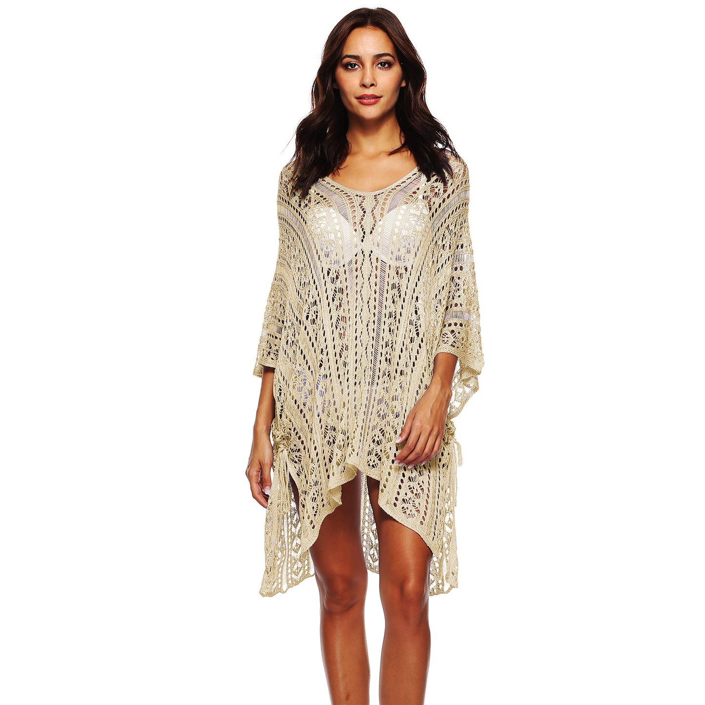 Dames Robe légère en dentelle Chic und Stil