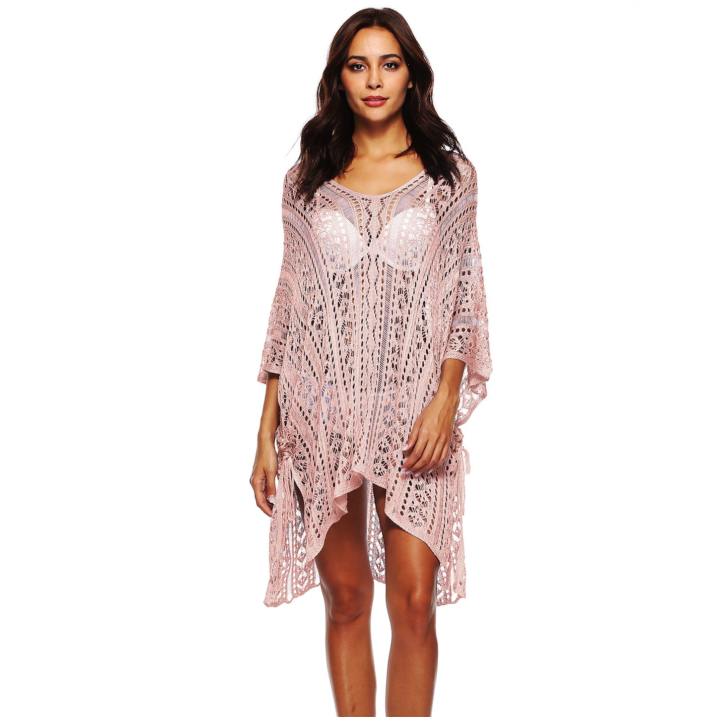 Dames Robe légère en dentelle Chic und Stil