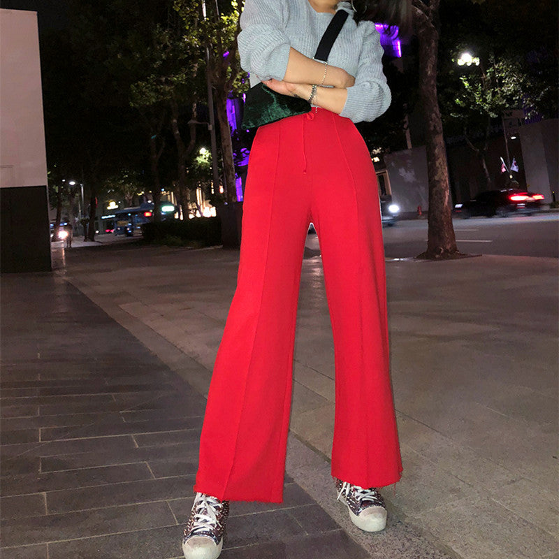 Ensemble de vêtements de détente décontracté pour femmes avec hoodie zippé court et pantalon large Chic & Stil