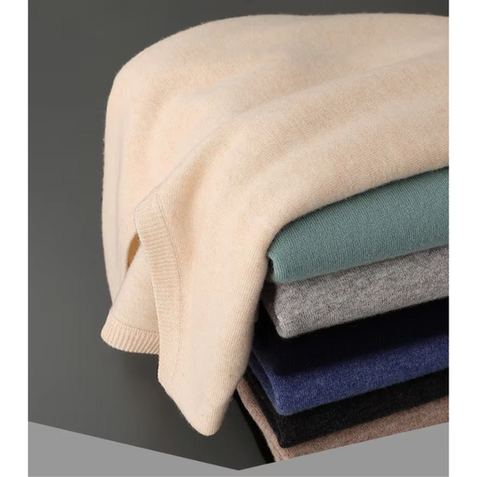 Chic Und Stil | Cashmere Sweater Men V Neck Soft Cashmere Knit Material