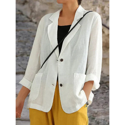 Chic und Stil | Stylish Linen Jacket