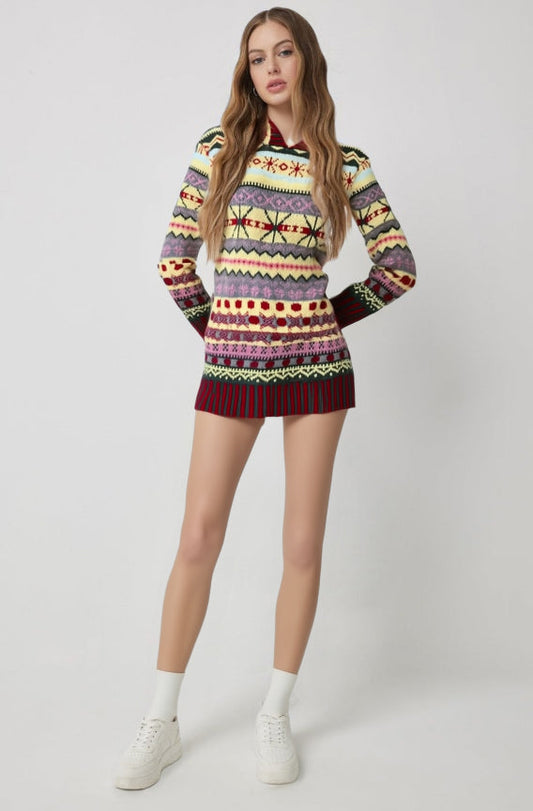Chic und Stil - Pull norvégien chaud