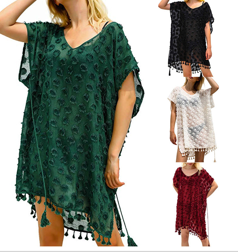 Robe à franges bohème pour femmes Chic und Stil