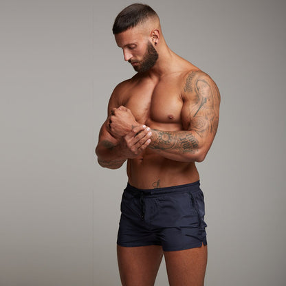 Shorts de bain pour hommes à séchage rapide avec poches zippées pratiques Chic und Stil