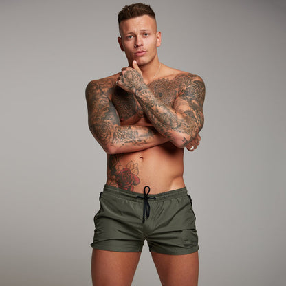 Shorts de bain pour hommes à séchage rapide avec poches zippées pratiques Chic und Stil