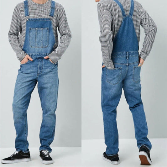 Men's Casual Jeans Overalls Chic und Stil