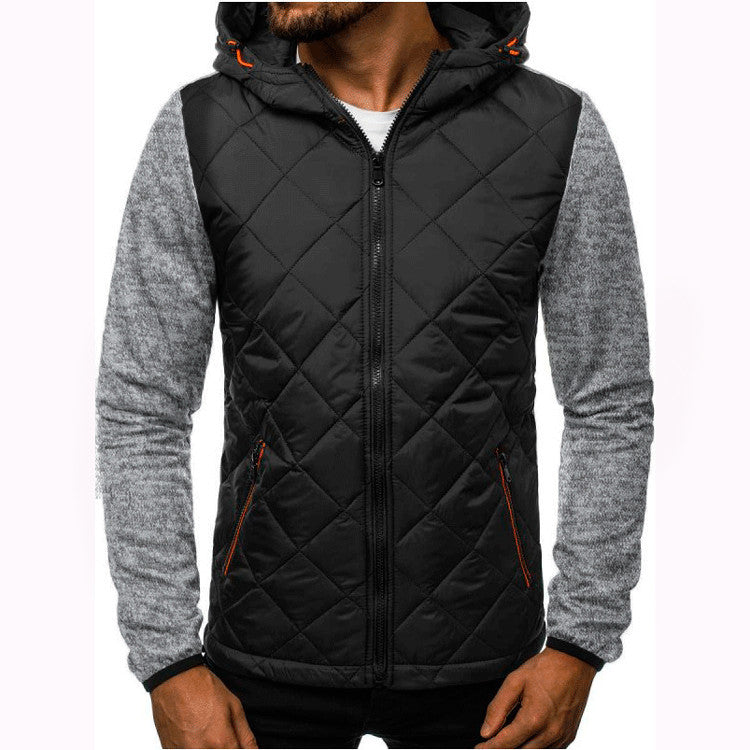 Veste fonctionnelle matelassée pour hommes avec col montant et poches pratiques Chic und Stil
