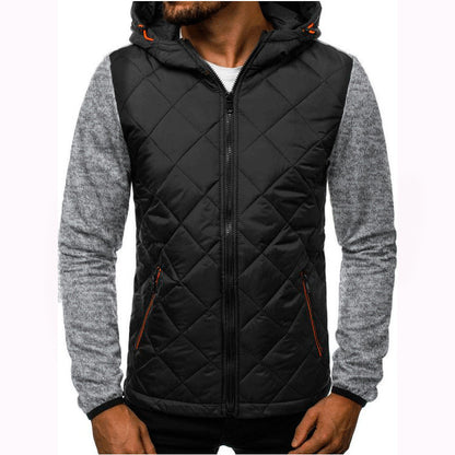 Veste fonctionnelle matelassée pour hommes avec col montant et poches pratiques Chic und Stil