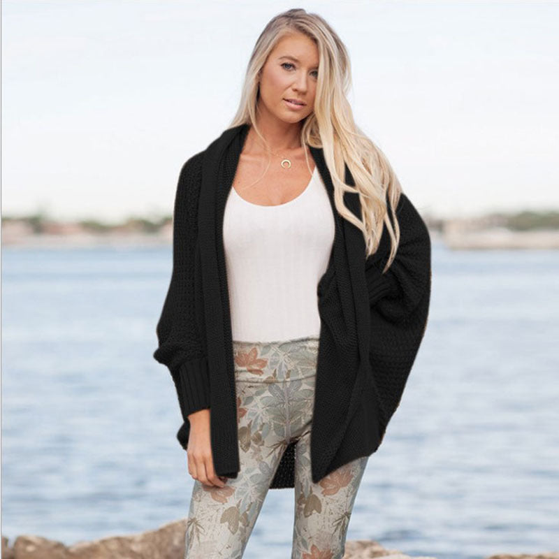 Dames cardigan en tricot douillet avec design ouvert Chic und Stil